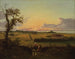 Maisemamaalaus passage, Mn saari - Christoffer Wilhelm Eckersberg — näkymä teoksesta