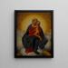 La Vierge à l'Enfant - Christoffer Wilhelm Eckersberg — kehystetty taideteos seinällä