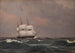 La corvette Najaden par gros temps - Christoffer Wilhelm Eckersberg — näkymä teoksesta