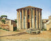 Temple de Vesta à Rome - Christoffer Wilhelm Eckersberg — näkymä teoksesta