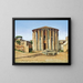 Temple de Vesta à Rome - Christoffer Wilhelm Eckersberg — kehystetty taideteos seinällä