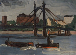 Christopher Wood - The Thames at Battersea.webp