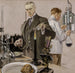 Ajanotto kokeilusta, Howard Watch - Frank Xavier Leyendecker mainoskuvassa — näkymä teoksesta