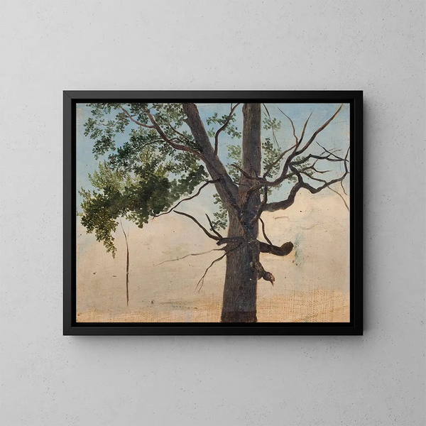 Arbre solitaire - Chrystian Breslauer — kehystetty taideteos seinällä