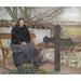 Maalauksen jäljennös Cimetière de Fløng - Laurits Andersen Ring