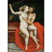 Maalauksen jäljennös Mars ja Venus - Frans Florisin ympyrä