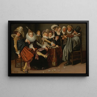 Circle Of Willem Pietersz Buytewech - Musical Company In An Interior.webp