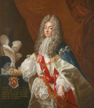 Circle of AlexisSimon Belle - Portrait of antoine nompar de caumont duke of lauzun.webp