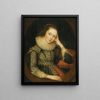 Circle of Robert Peake - Portrait Of A Lady Said To Be Mary Queen Of Scots.webp