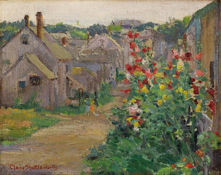 Claire Shuttle - Hollyhocks.webp