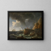 Merimaalauksen Claude-Joseph Vernet — kehystetty taideteos seinällä