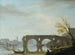 Ponte Rotto'n näkymä Roomassa - Claude-Joseph Vernet — näkymä teoksesta
