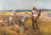 La Moisson du blé - Claude Firmin — näkymä teoksesta