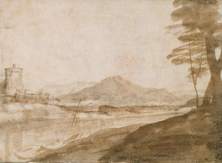 Maisema - Claude Lorrain — näkymä teoksesta