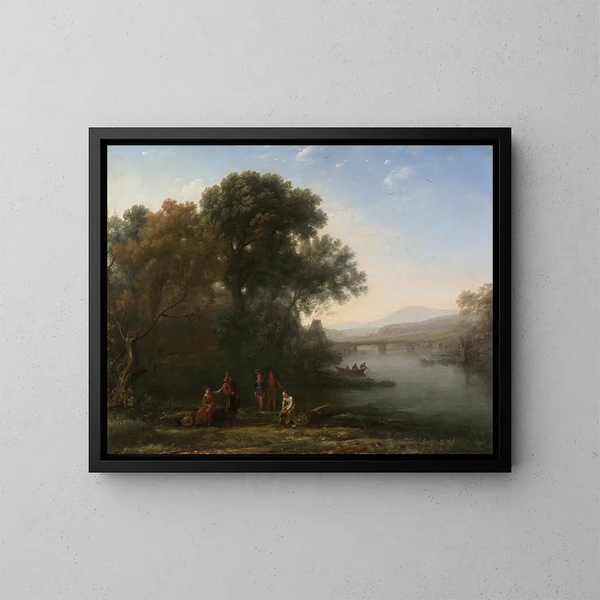 Le Ford - Claude Lorrain — kehystetty taideteos seinällä