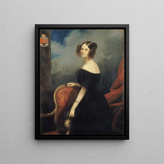 Claude Marie Dubufe - Portrait de la duchesse de Valenay comtesse de TalleyrandPrigord.webp