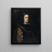 Charles II - Claudio Coello — kehystetty taideteos seinällä