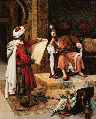Clment Pujol de Guastavino - The Sultan And The Messenger.webp