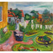Maalauksen jäljennös Clothes On A Line In Åsgårdstrand - Edvard Munch