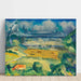 Clouds and Meadow par George Bellows — teoksen seinäesittely