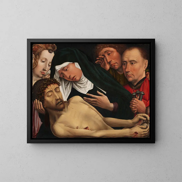 La Lamentation du Christ - Colijn de Coter — kehystetty taideteos seinällä