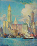 Wall Street'n näkymä - Colin Campbell Cooper — näkymä teoksesta