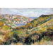 Maalauksen jäljennös Collines autour de la baie de Moulin Huet, Guernesey - Pierre-Auguste Renoir