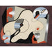 Maalauksen jäljennös Composition Abstraite (Femme Couchée) - Georges Valmier