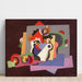Maalauksen jäljennös Composition Avec Des Fleurs - Georges Valmier