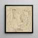 Composition - Roger de La Fresnaye — kehystetty taideteos seinällä