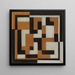 Composition - Theo van Doesburg — kehystetty taideteos seinällä
