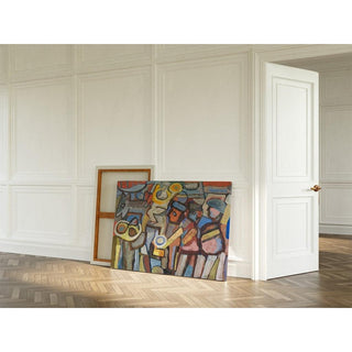 Composition avec défilé - Sasza Blonder | Reproduction Tableau Décoration murale affiche copie
