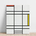 Maalauksen jäljennös Composition en blanc, rouge et jaune - Piet Mondrian