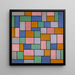 Maalauksen jäljennös Composition en dissonances - Theo van Doesburg