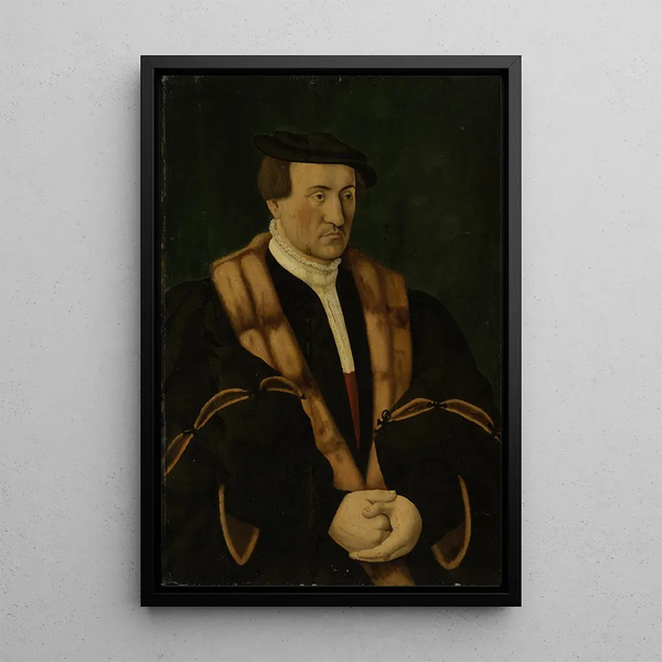 Muotokuva nuoresta patrikia - Conrad Faber von Kreuznach — kehystetty taideteos seinällä