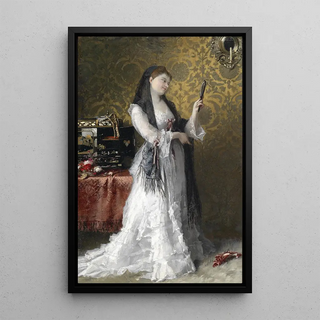 Conrad Kiesel - Dame im Boudoir.webp