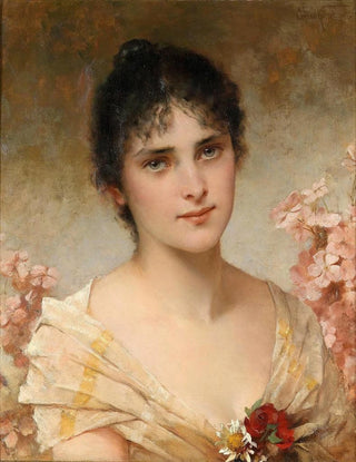 Conrad Kiesel - Girl with flowers.webp