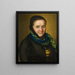 Portrait de Kreszentia Faller née Keler 1796-1832 - Conrad Neukam — kehystetty taideteos seinällä