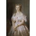 Maalauksen jäljennös Laulajatar Christina Nilsson - Constant Joseph Brochart