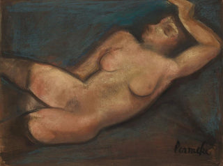 Constant Permeke - Liggend naakt met arm boven het hoofd.webp