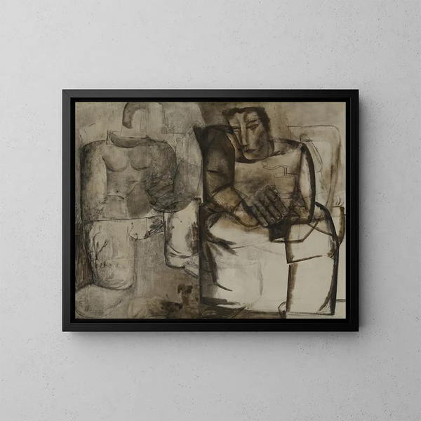 Vêpres - Constant Permeke — kehystetty taideteos seinällä