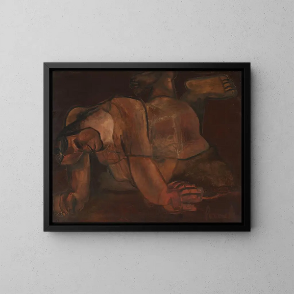 Wiedster - Constant Permeke — kehystetty taideteos seinällä
