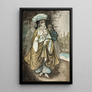 Constantin Guys - One of the Ladies of the Harem.webp