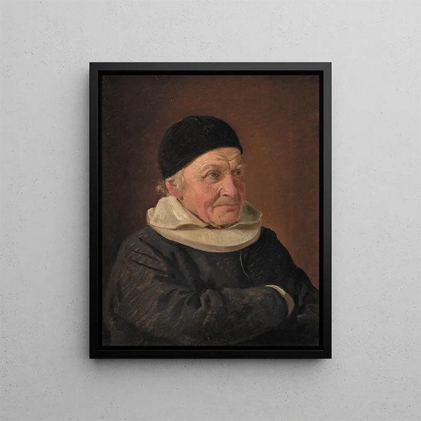 Pasteur Jens Bindesbøll - Constantin Hansen — kehystetty taideteos seinällä