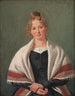 Portrait de Hanne Wanscher née Wegener - Constantin Hansen — näkymä teoksesta