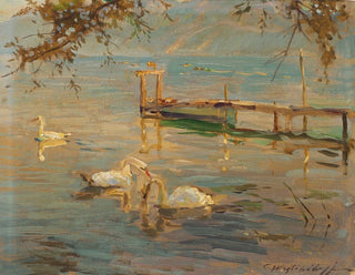 maisema - Constantin Westchiloff — näkymä teoksesta
