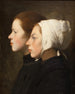 Portrait de deux filles - École Continentale — näkymä teoksesta