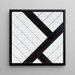 Contre-composition VI - Theo van Doesburg — kehystetty taideteos seinällä