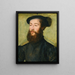 Portrait of a gentleman - Corneille de Lyon — kehystetty taideteos seinällä
