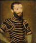 Portrait d'un homme en armure - Corneille de Lyon — näkymä teoksesta
